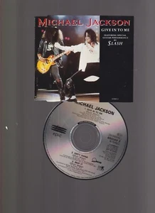 Michael Jackson feat Slash - Give In To Me - CD Single # # NEAR MINT # # - Picture 1 of 1