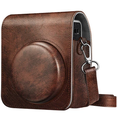 Funda Protectora para Fujifilm Instax Mini 40 Cámara Instantánea Cuero Bolsa Cubierta Foto 1 de 4