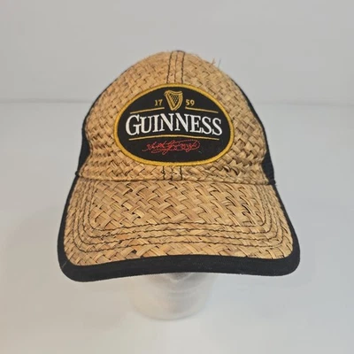 Guinness Paja Como Cerveza 1759 Camionero Malla Snapback Bio Cúpulas Gorra Sombreros Foto 1 de 4