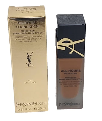 YVES SAINT LAURENT ALL HOURS FOUNDATION SUNSCREEN BROAD SPECTRUM SPF30 0.84 OZ - Image 1 of 4