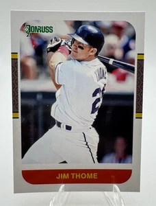 2021 Panini Donruss Jim Thome #216 Cleveland Indians - Picture 1 of 2