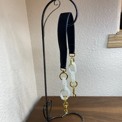 Faux Leather Replacement Strap for Small Women Bag Handbag Decor Chain Link - Image 1 of 4