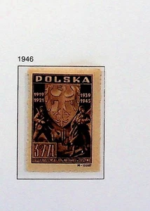 POLONIA SC B44 LH EDICIÓN DE 1946 - LEVANTAMIENTO - (CS25) - Imagen 1 de 1
