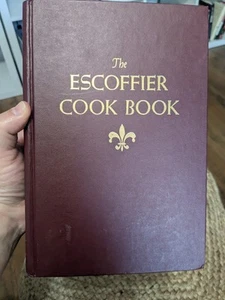 The Escoffier Cookbook HC 1977 No DJ Crown Vintage 34th Edition Fabulous Cond!! - Picture 1 of 7