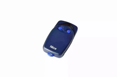 TELECOMANDO RADIOCOMANDO TRASMETTITORE NICE FLO2 BLU ORIGINALE 433,92MHZ 2 TASTI