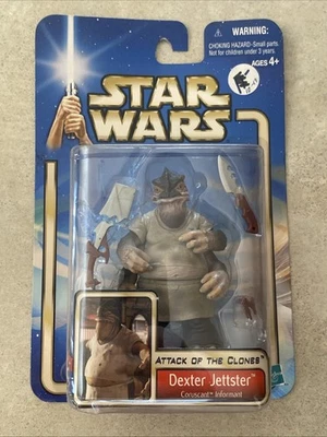 Star Wars El Ataque de los Clones Dexter Jettster Coruscant Informant Foto 1 de 4