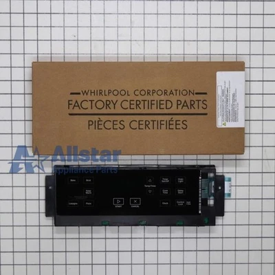 Плата управления часами духовки Whirlpool Range (черная) W11620481 - Изображение 1 из 4