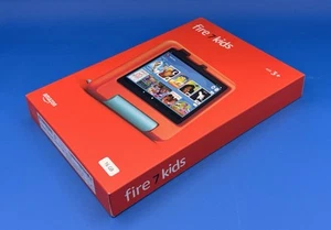 Amazon Fire 7” Kids Tablet 12th Gen 16GB Red Case Sealed New WiFi 2022 - Afbeelding 1 van 5