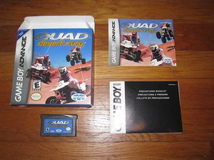 Quad Desert Fury (Nintendo Game Boy Advance, GBA) Completo en Caja No ¡Como Nuevo! - Imagen 1 de 1
