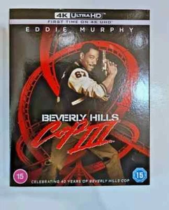 4K UHD BLU-RAY BEVERLY HILLS COP 3--NEW WITH SLIPCASE - Picture 1 of 2