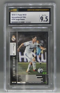 2010 Panini WCCF Intercontinental Clubs #294 SERGIO RAMOS CGC 9.5 soccer FIFA !! - Picture 1 of 3