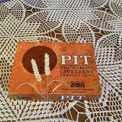 Vintage 1964*Parker Brothers PIT Trading Card Game*Cards Sealed w/Open Box - Image 1 of 4