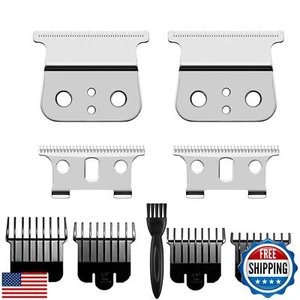 Andis Replacement Blade Set: T Liner and GTX Trimmer, 2 Pack Silver Steel Bla - Picture 1 of 5
