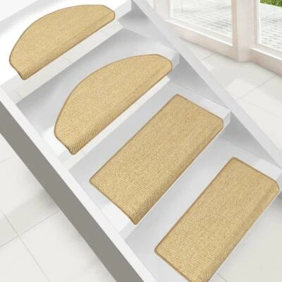 Sisal Stufenmatten Stufenmatte Treppenmatte Treppenstufenschutz Natur groß klein - Bild 1 von 4