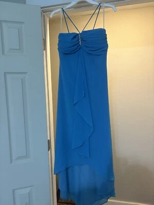 Bridesmaid Dress Turquoise Size Small And Large Available 65 Each - Image 1 of 2