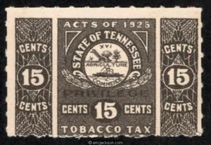 Tennessee Tobacco TN T22 mint, F - Picture 1 of 1