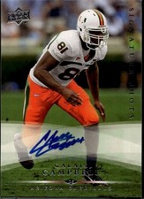 2008 Upper Deck Draft Edition #11 Calais Campbell Autographs