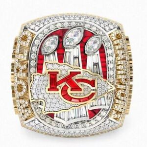 Kansas City Chiefs 2022 -23 Season Superbowl Championship 2023 Replica Ring NFL