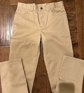 Brook Brothers Fleece Khaki Pants Size 12 - Picture 1 of 5