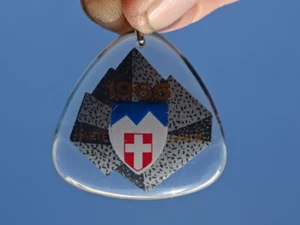 NICE NICE RARE TOP ++ BOURBON KEY RING TUNNEL DU MONT BLANC SWISS - Picture 1 of 7