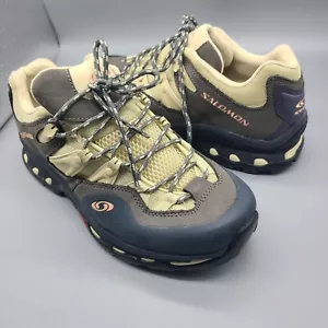 Salomon XT-Quest 2 Schuhe Ebenholz Leder Sneaker Unisex Damen 9,5 / 42 Neu - Bild 1 von 8