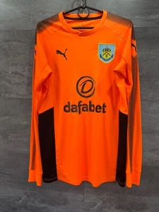 Puma Burnley England 2017/2018 longsleeve jersey Football Shirt Size M - Picture 1 of 14