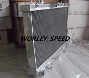 Aluminum Radiator For Aftermarket Subaru WRX STI GDB GDA GD 2001-2007 MT - Picture 1 of 12