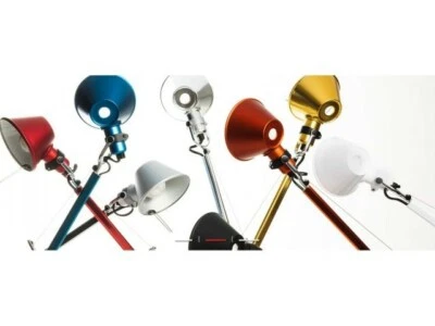 Artemide Tolomeo Micro Lampada da Tavolo,  ALLUMINIO A011800, nero - Immagine 1 di 2