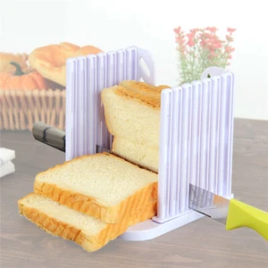 Kitchen Bread Slicer Guide Molds Loaf Toast Cutter Guiding Sandwich Maker Tools - Picture 1 of 11