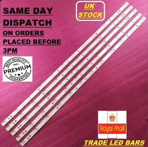 NEW LED BACKLIGHT FOR PHILIPS 43" 43PUS6401/12 43PUT6400/12 43PUS6162/05 (5PCS) - Picture 1 of 3