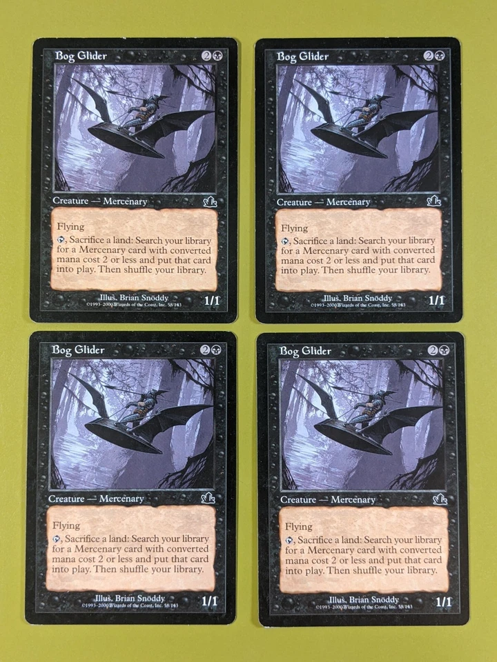 Bog Glider x4 Prophecy 4x Playset Magic the Gathering MTG - Image 1 of 1