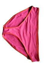 M/S Bikini Bottoms Size Uk 22 Bright Pink/Orange 