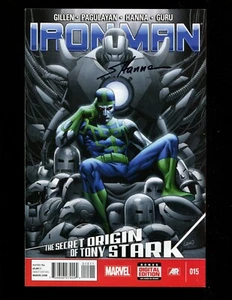 IRON MAN 15 (9.8) AUTO SCOTT HANNA W/COA (s000) - Picture 1 of 2