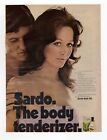 Vintage 1970S Mag Print Ad Sardo Bath Oil The Body Tenderizer Sexy Couple Shower