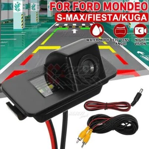 Car Reverse Backup Camera For Ford MONDEO Ba7/FIESTA/FOCUS C307/S-Max/KUGA - Picture 1 of 9