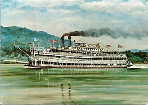 POSTCARD "WASHINGTON" STEAMBOAT IN 1921 - Picture 1 of 2