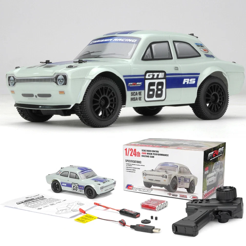 Carisma 80468 Gt24 RS 1/24th Retro Micro Rally Car Cis80468