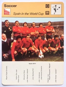 Sportscaster Football Card Editions Rencontre Spain in the World Cup - Picture 1 of 2