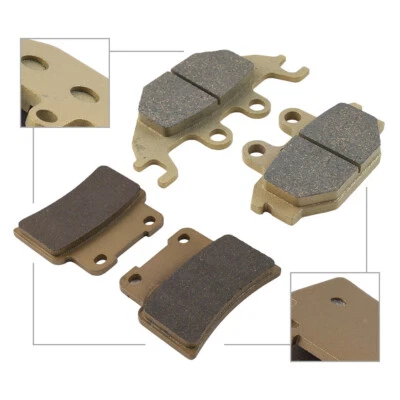 Champagne Gold Front Rear Brake Pads For YAMAHA MT-125 Non ABS 2014-2019 - Image 1 of 4