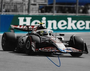 Signed Oliver Bearman Formula 1 Alpha Romeo Autographed 8x10 Photo #3 Original - Picture 1 of 2