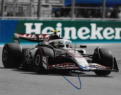 Signed Oliver Bearman Formula 1 Alpha Romeo Autographed 8x10 Photo #3 Original - Image 1 of 2