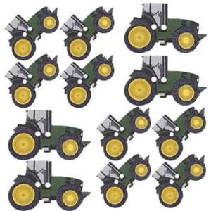 100 Pcs Wooden Tractor Buttons Baby Toys for Toddlers Diy Clothes - Picture 1 of 12
