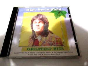 RICK SPRINGFIELD GREATEST HITS GERMAN IMPORT MUSIC CD  FREE SHIPPING 1988 RARE - Picture 1 of 2