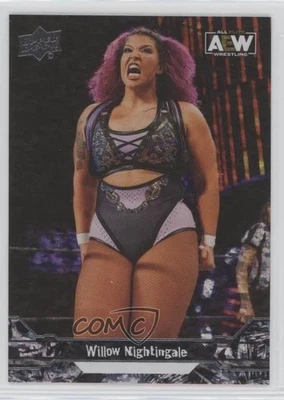 2023 AEW All Elite Wrestling Speckled Foil Willow Nightingale #39 Rookie RC - Image 1 of 2