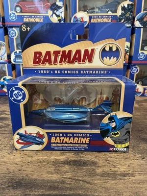 2004 Corgi Batman Batmarine Vehicle 77305 1:43 Scale 1960's DC Comics New MINT - Image 1 of 4