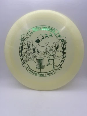 INNOVA 2018 Merry Christmas Champion Plastic Firestorm Disc Golf 175g - Image 1 of 4