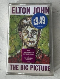 Elton John Cassette Tape Album The Big Picture 5362664 1997 Great Condition EX - Picture 1 of 7