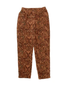 RALPH LAUREN Womens Petite Corduroy Trousers US 4 Small W26 L28 Brown X201 - Picture 1 of 3