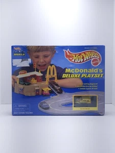 🔥 Hot Wheels McDonald's Deluxe Playset 65850 - 1990s Vintage - NEW & SEALED! 🔥 - Picture 1 of 5