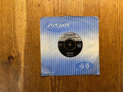 Bobby Vee - Rubber Ball / Everyday (1961) 7" single VG+ - Imagem 1 de 2